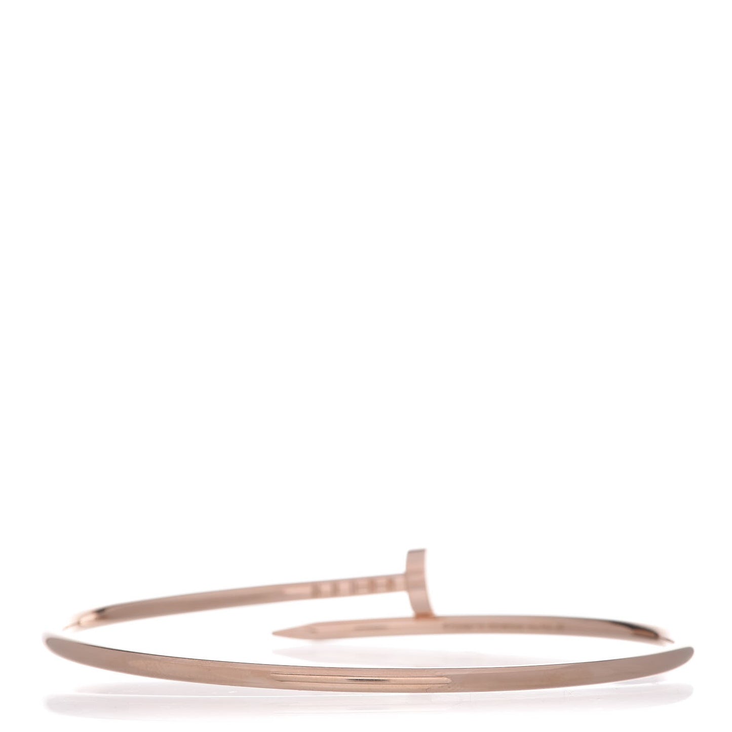 18K Pink Gold Small Juste Un Clou Bracelet 18