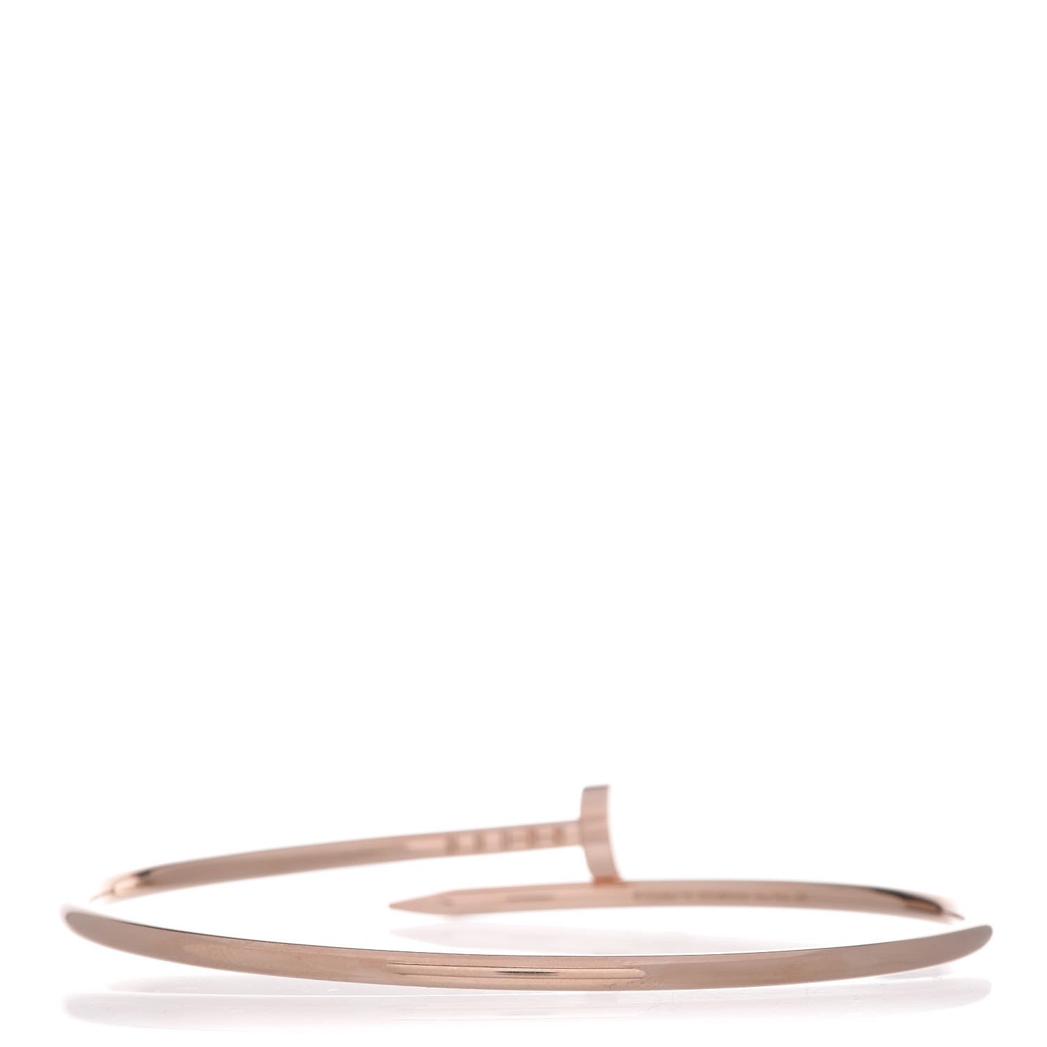 Cartier 18K Pink Gold Small Juste Un Clou Bracelet 18 3 of 5