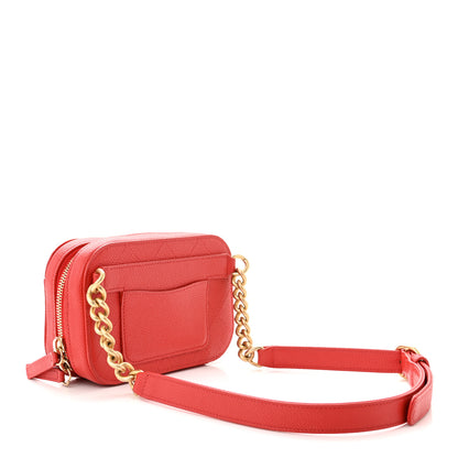 Chanel Caviar Quilted Waist Bag Red 3 of 12