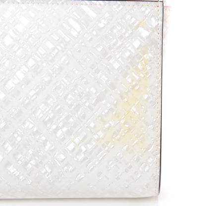 Christian Louboutin Patent Spikes Paloma Clutch White 11 of 16
