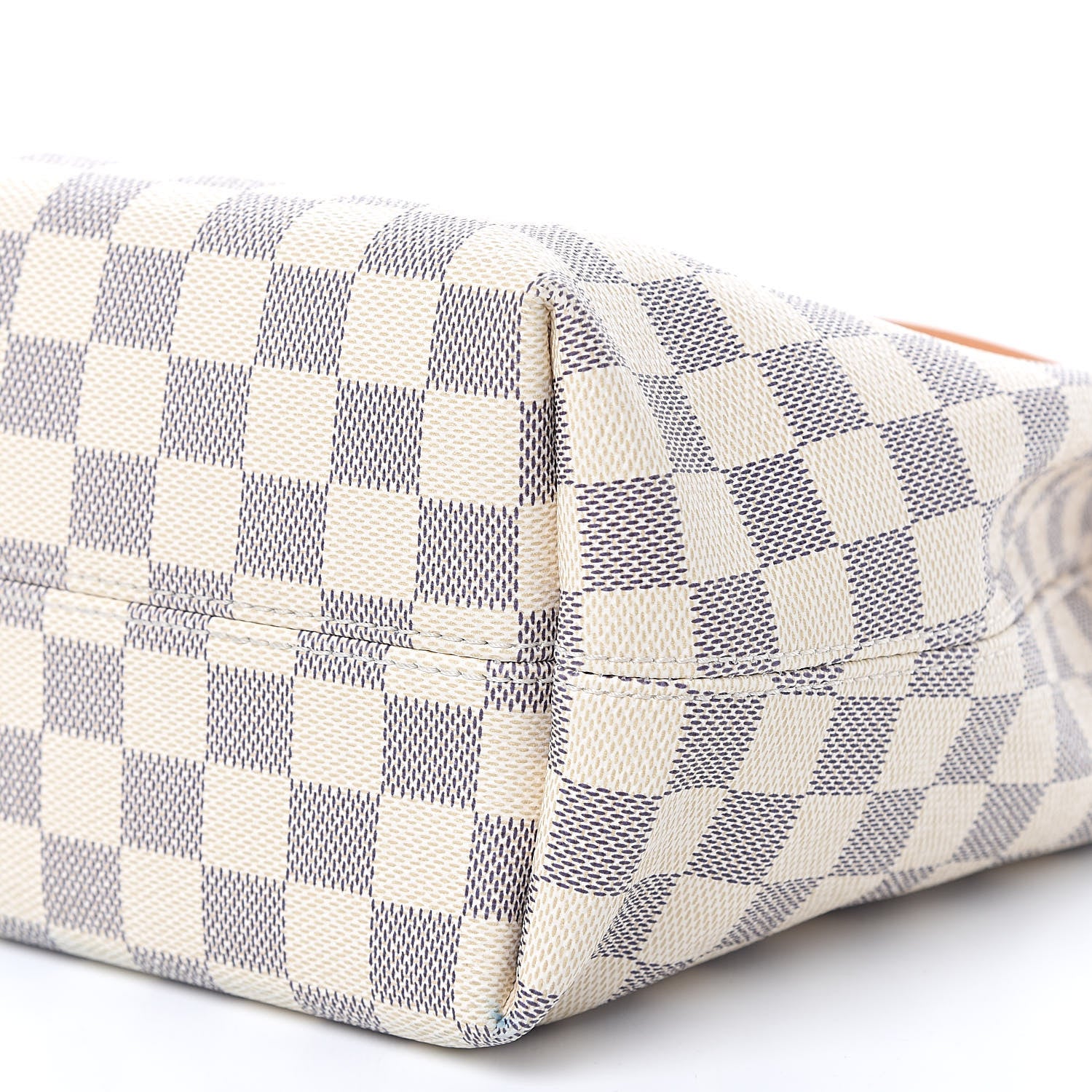 Louis Vuitton Damier Azur Graceful PM Rose Ballerine 9 of 14