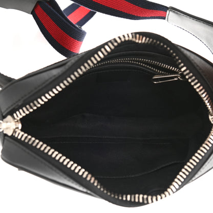 Gucci Soft GG Supreme Monogram Web Belt Bag Black Grey 5 of 9