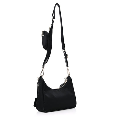 Prada Nylon Re-Edition 2005 Shoulder Bag Black 3 of 8