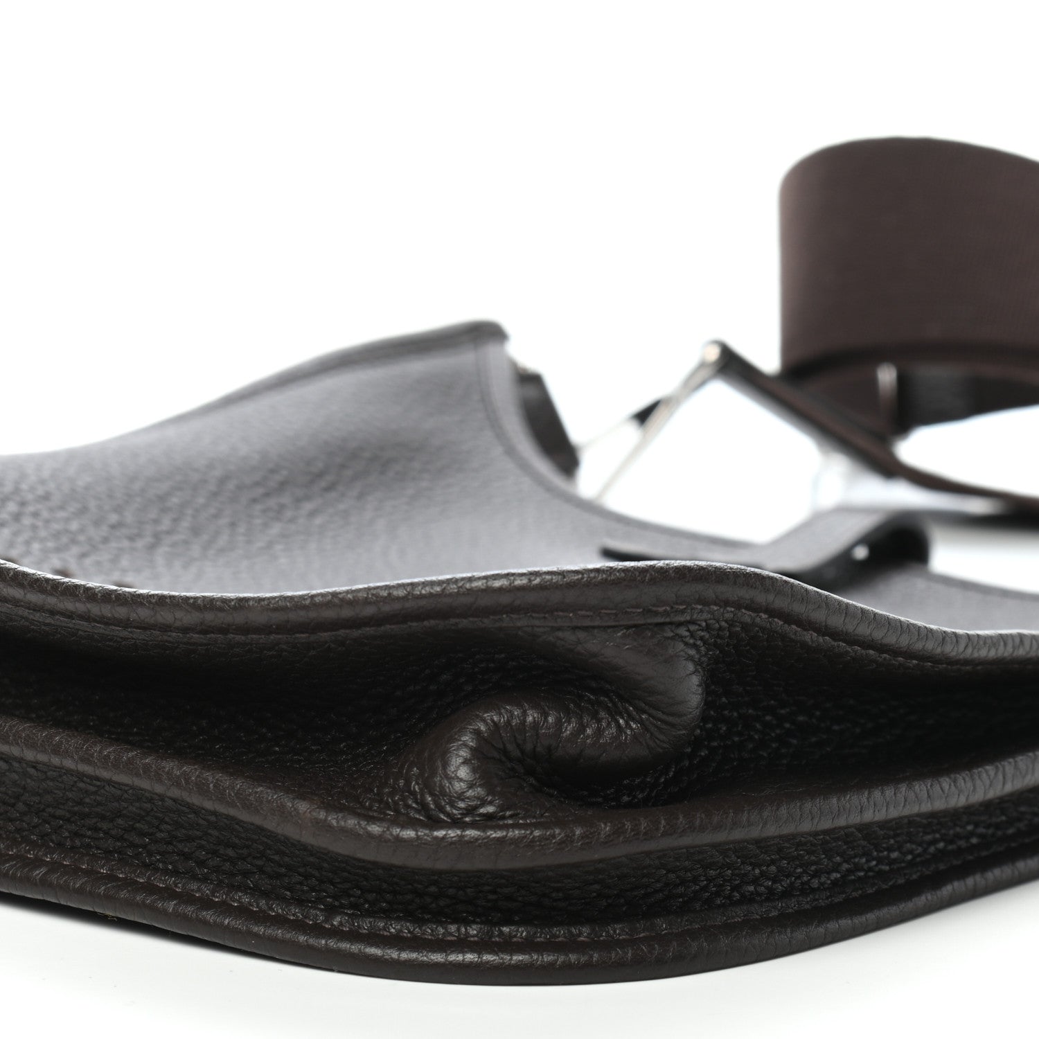 Hermes Taurillon Clemence Evelyne III PM Chocolate 9 of 9