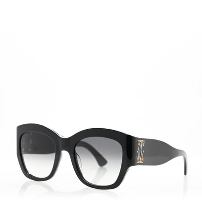 Cartier Acetate C De Cartier Sunglasses CT0304S Black 1 of 8