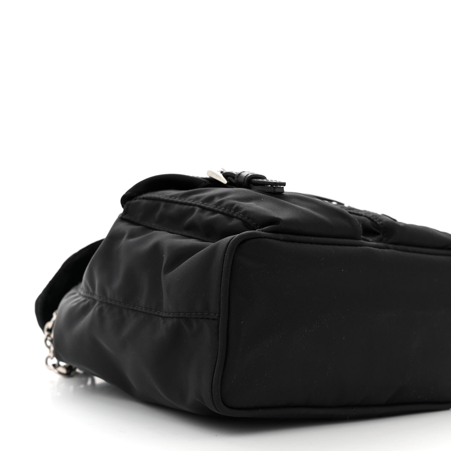 Prada Nylon Vela Mini Crossbody Backpack Black 9 of 11