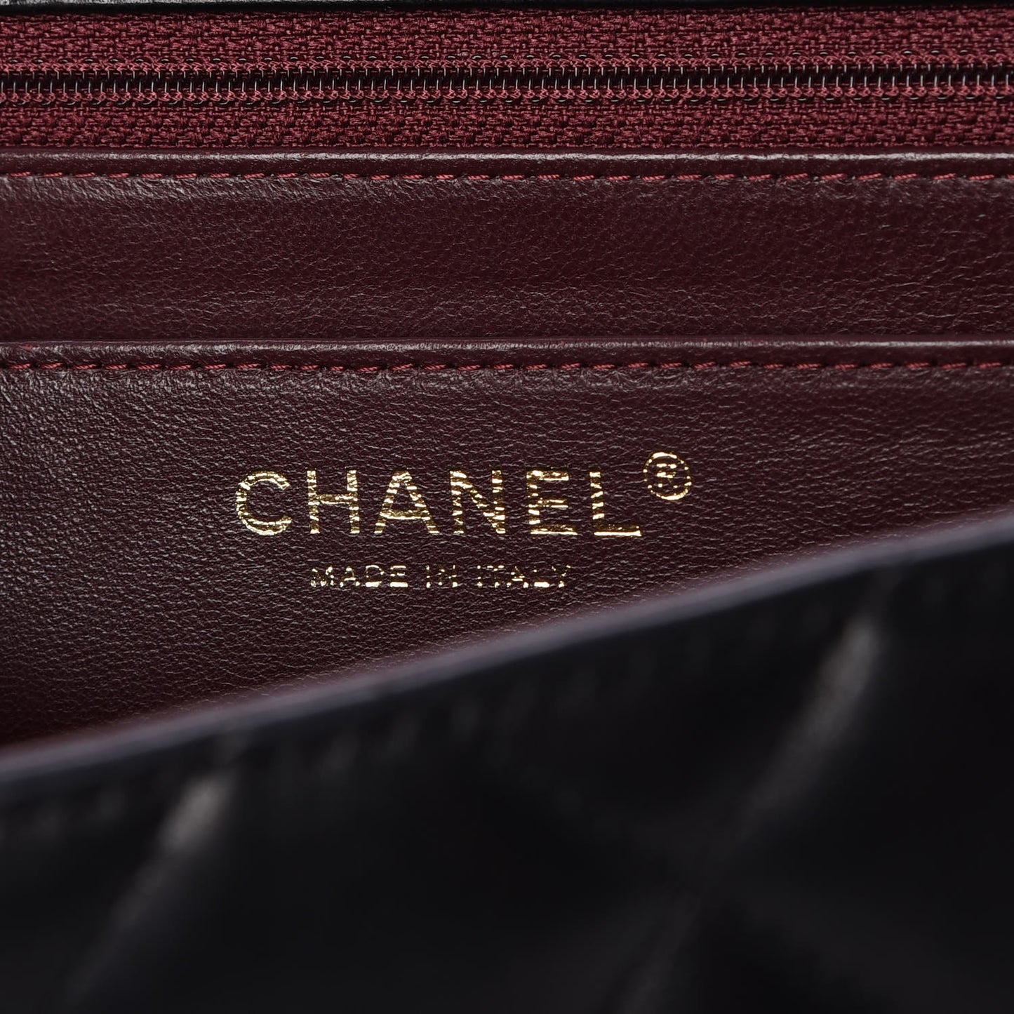Lambskin Quilted Maxi Single Flap Black