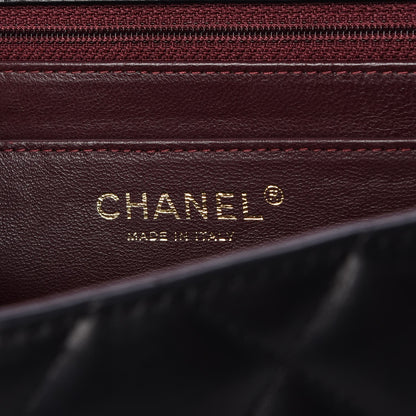 Chanel Lambskin Quilted Maxi Single Flap Black 6 of 9