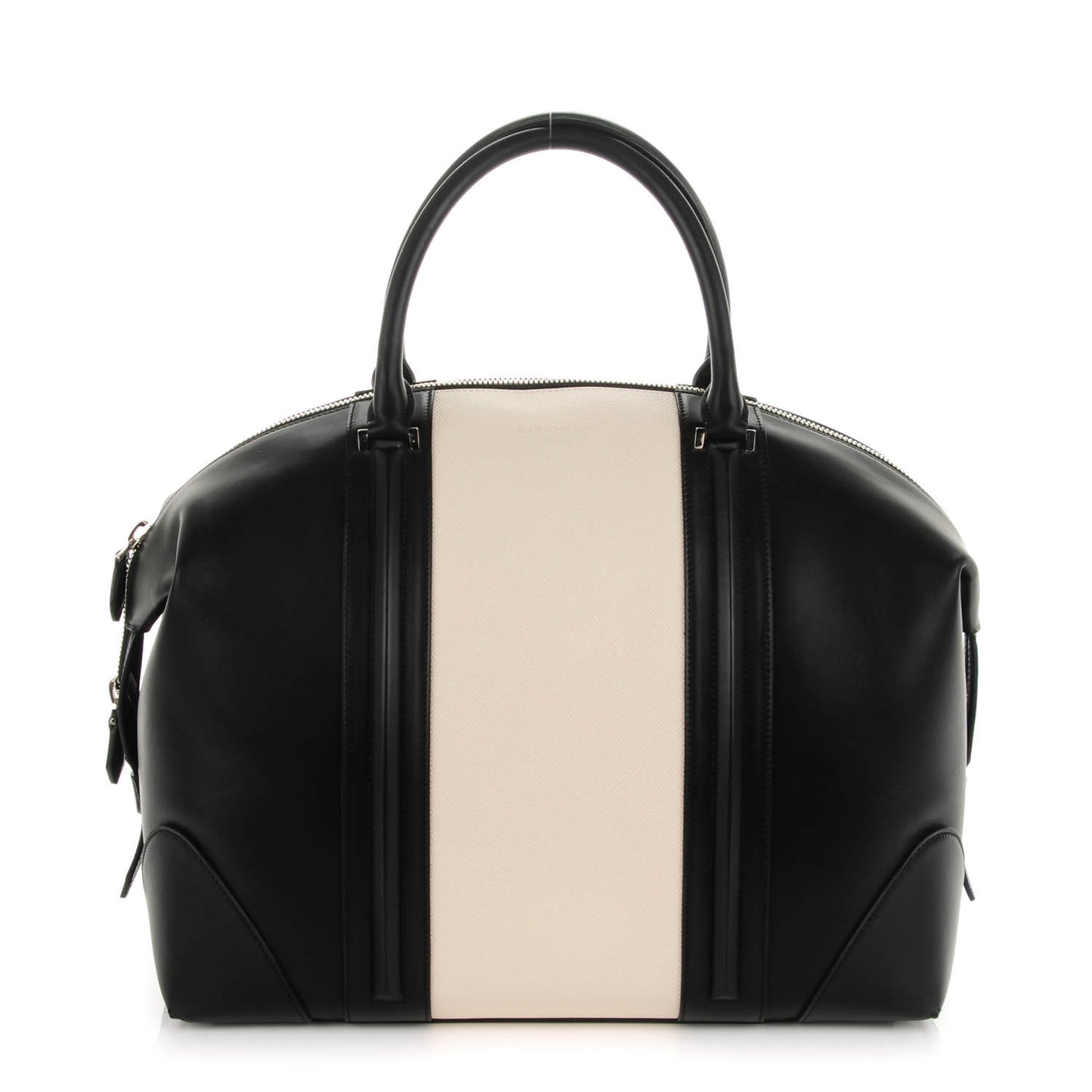 Calfskin Large Lucrezia Travel Bag Black