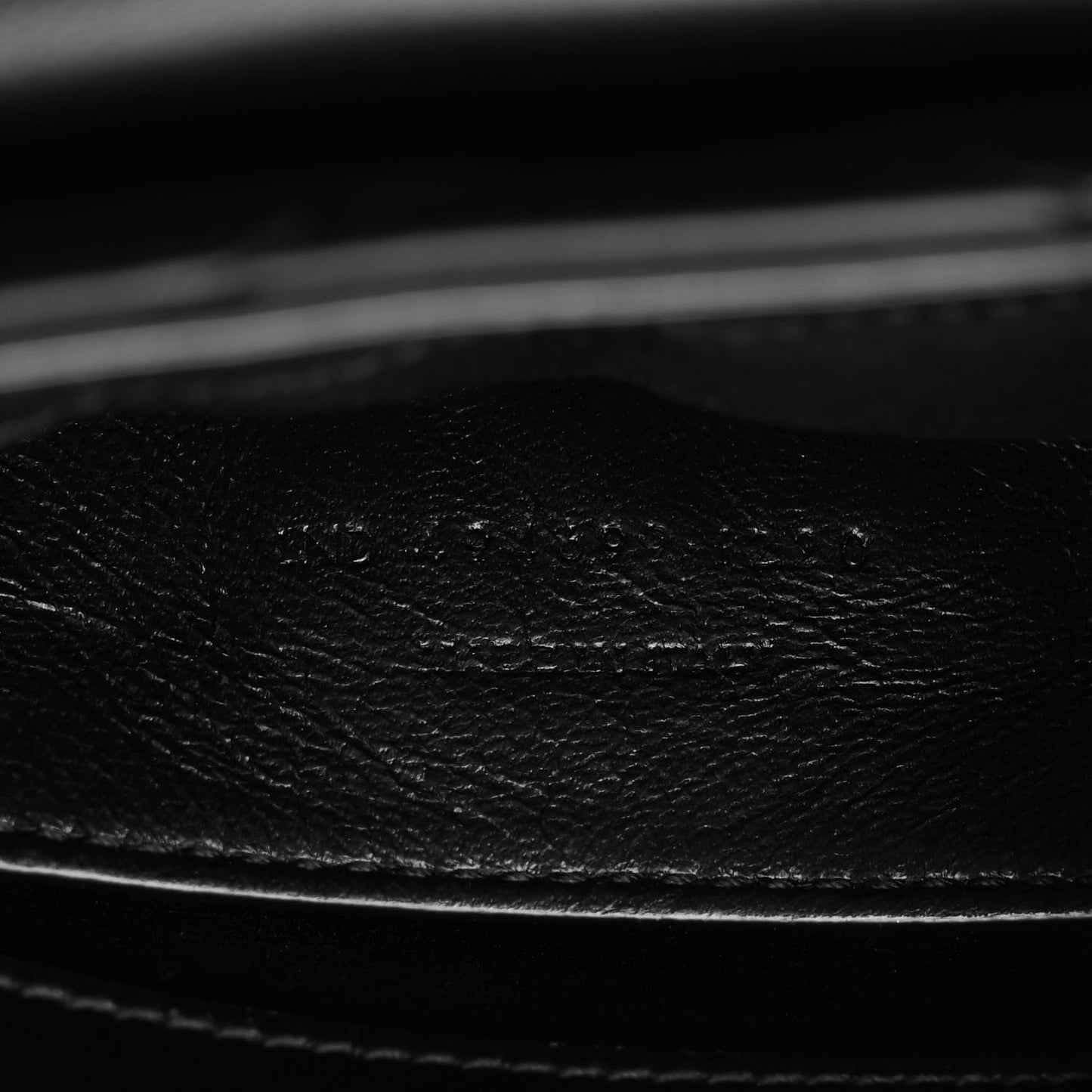 SAINT LAURENT Calfskin Y Quilted Monogram Monochrome Small Loulou Chain Satchel Black