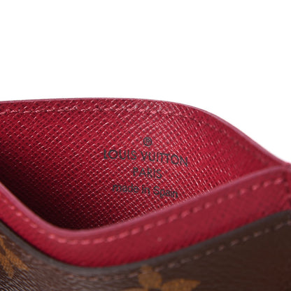 Louis Vuitton Monogram Card Holder Fuchsia 5 of 8