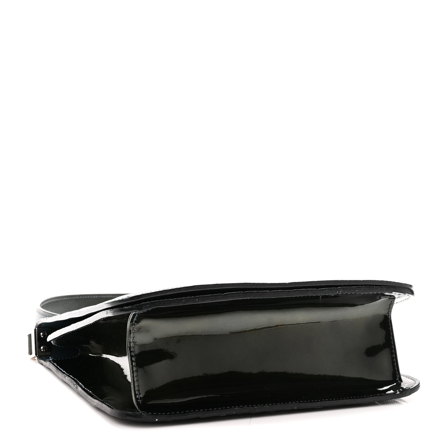 Damier Vernis Cabaret Bag Petrole Blue