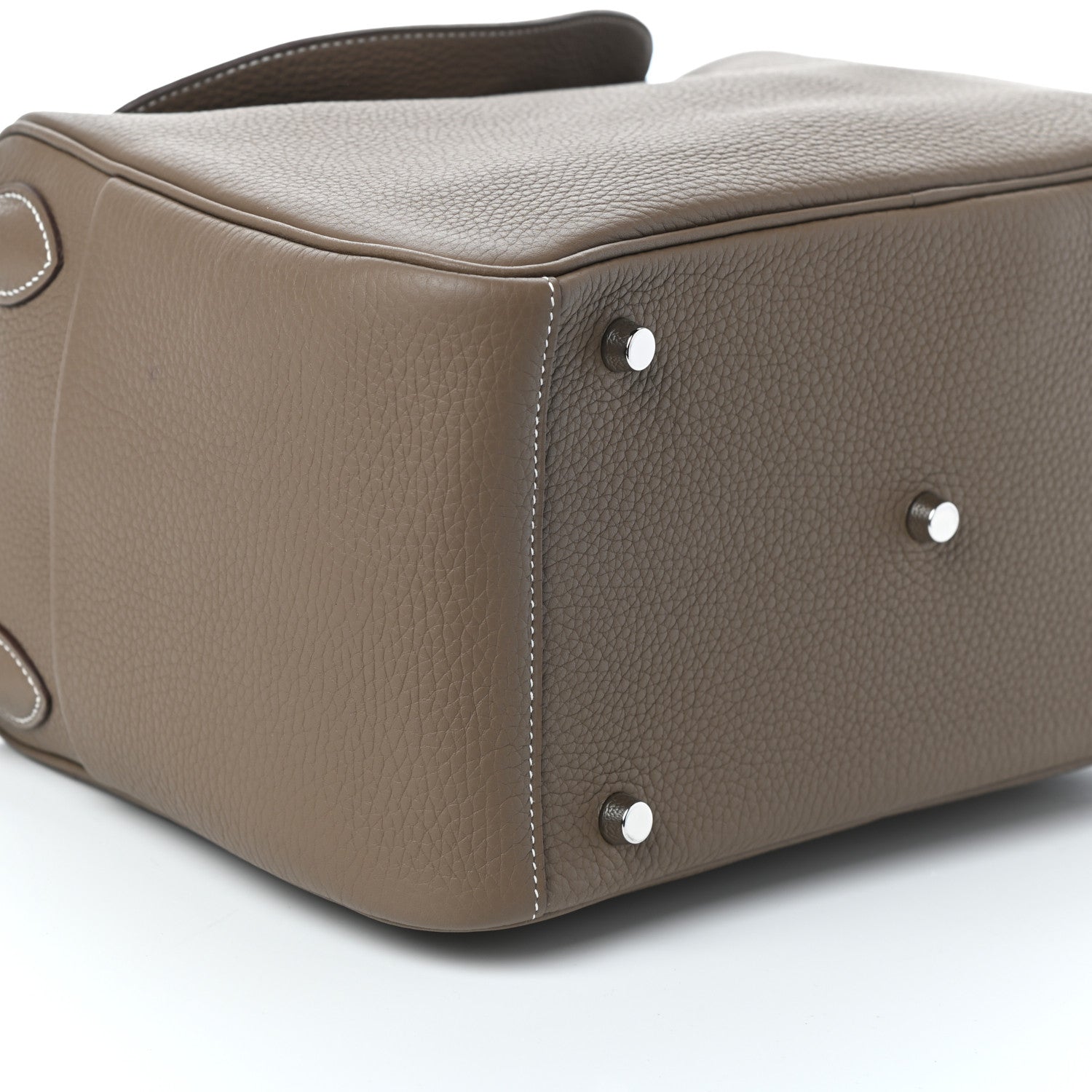 Hermes Taurillon Clemence Lindy 30 Etoupe 9 of 10