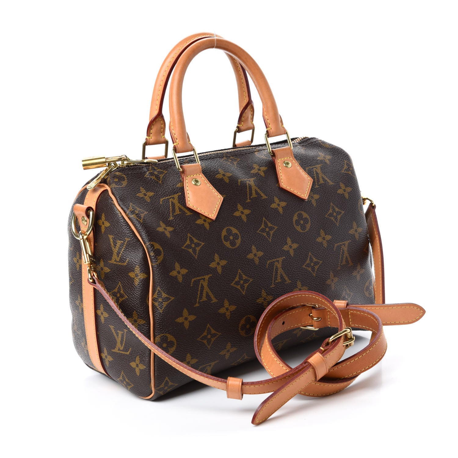 Louis Vuitton Monogram Speedy Bandouliere 25 4 of 13