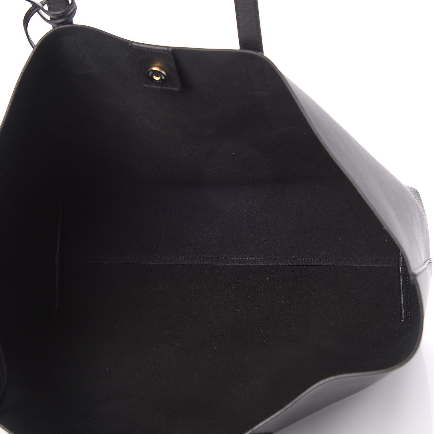 Saint Laurent Calfskin Large Shopping Tote Black 5 of 7