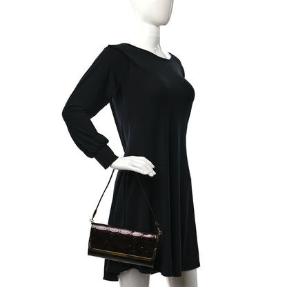 Louis Vuitton Vernis Rossmore MM Amarante 2 of 8