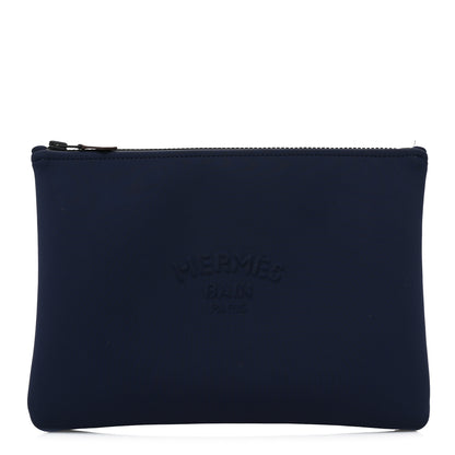Hermes Neoprene Small Neobain Case Marine 1 of 13