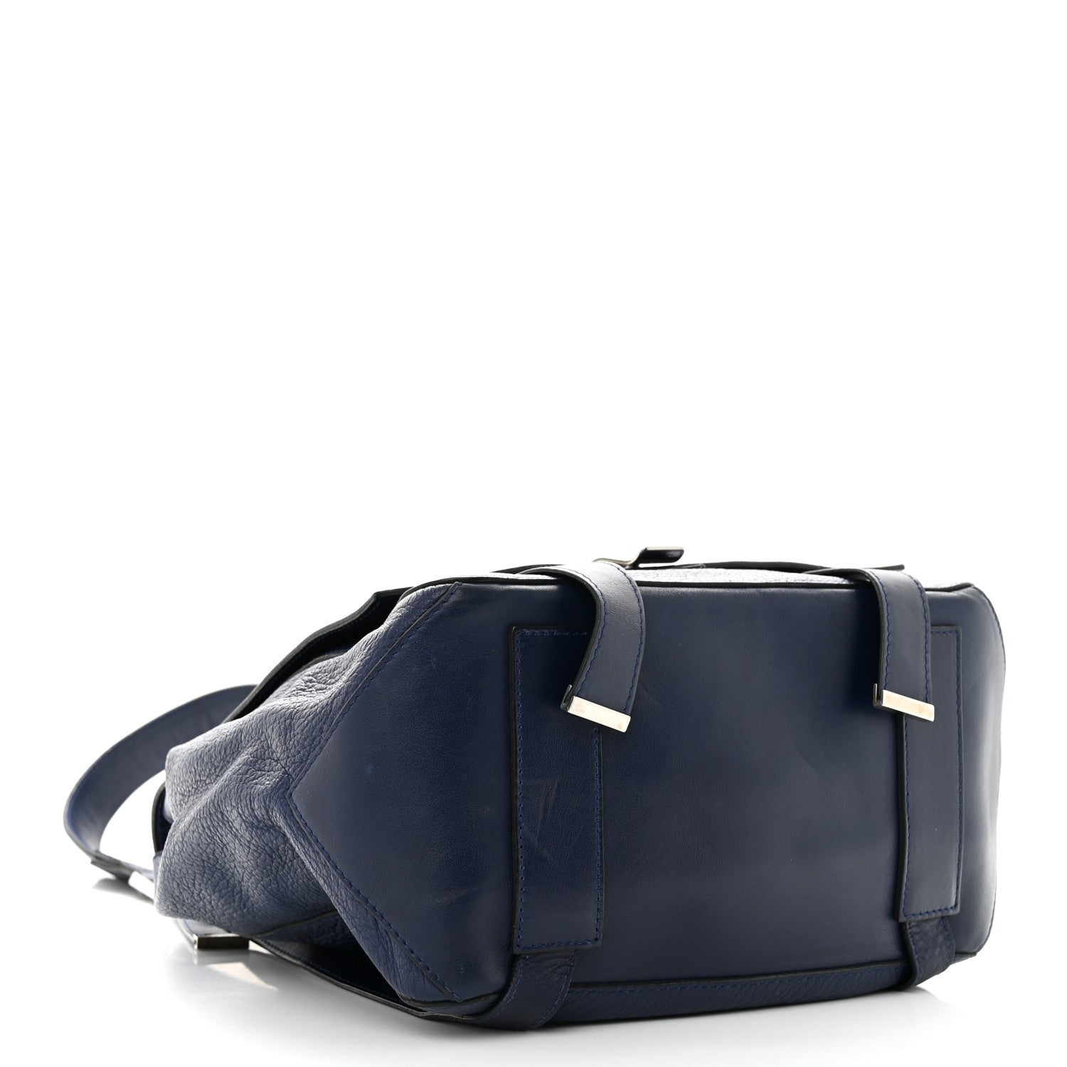 Proenza Schouler Pebbled Calfskin PS Courier Backpack New Navy 4 of 18
