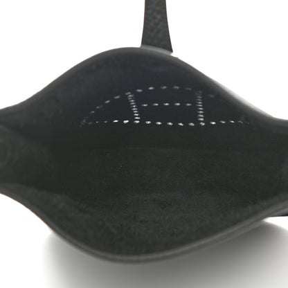 Hermes Taurillon Clemence Evelyne TPM Black 5 of 10