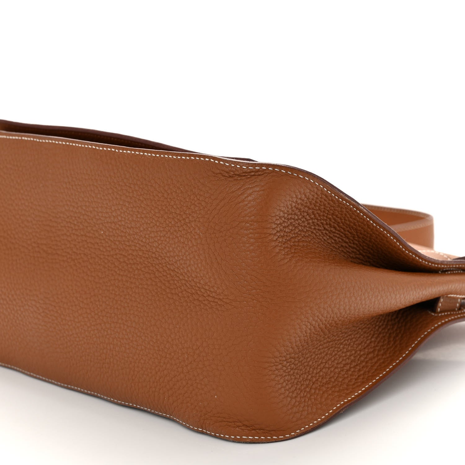 Hermes Taurillon Clemence Jypsiere 34 Gold 10 of 13