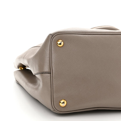 Prada Saffiano Medium Galleria Double Zip Tote Argilla 8 of 15