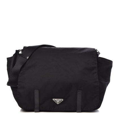Prada Nylon Vela Sport Messenger Bag Black 1 of 12