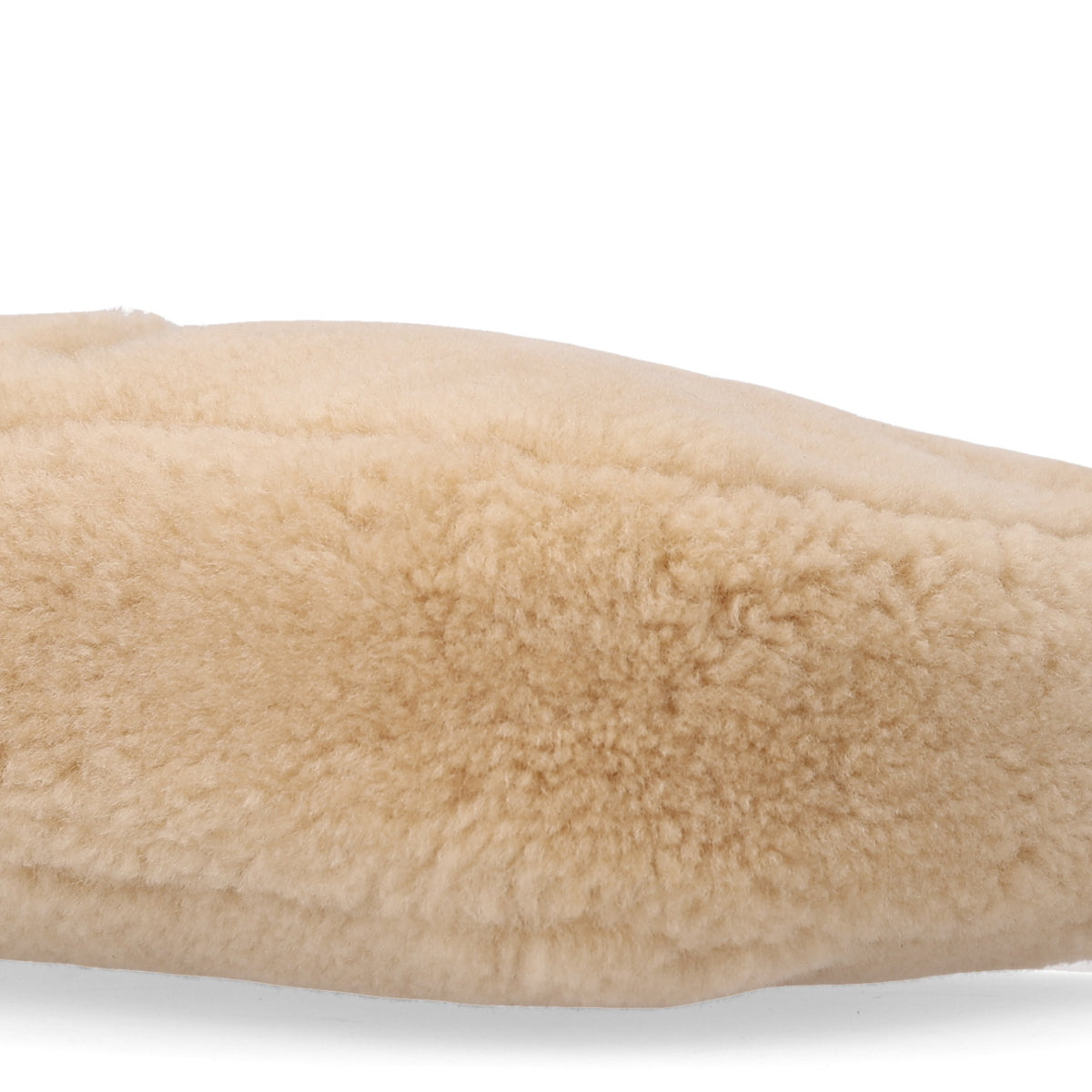 Saint Laurent Shearling Le 5 A 7 Mini Hobo Natural Beige 10 of 10