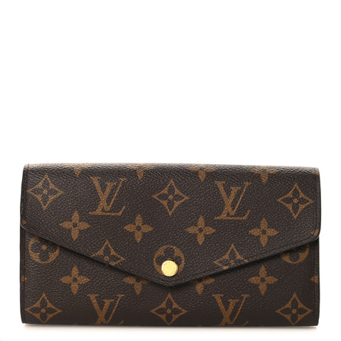 Monogram Sarah Wallet NM Fuchsia
