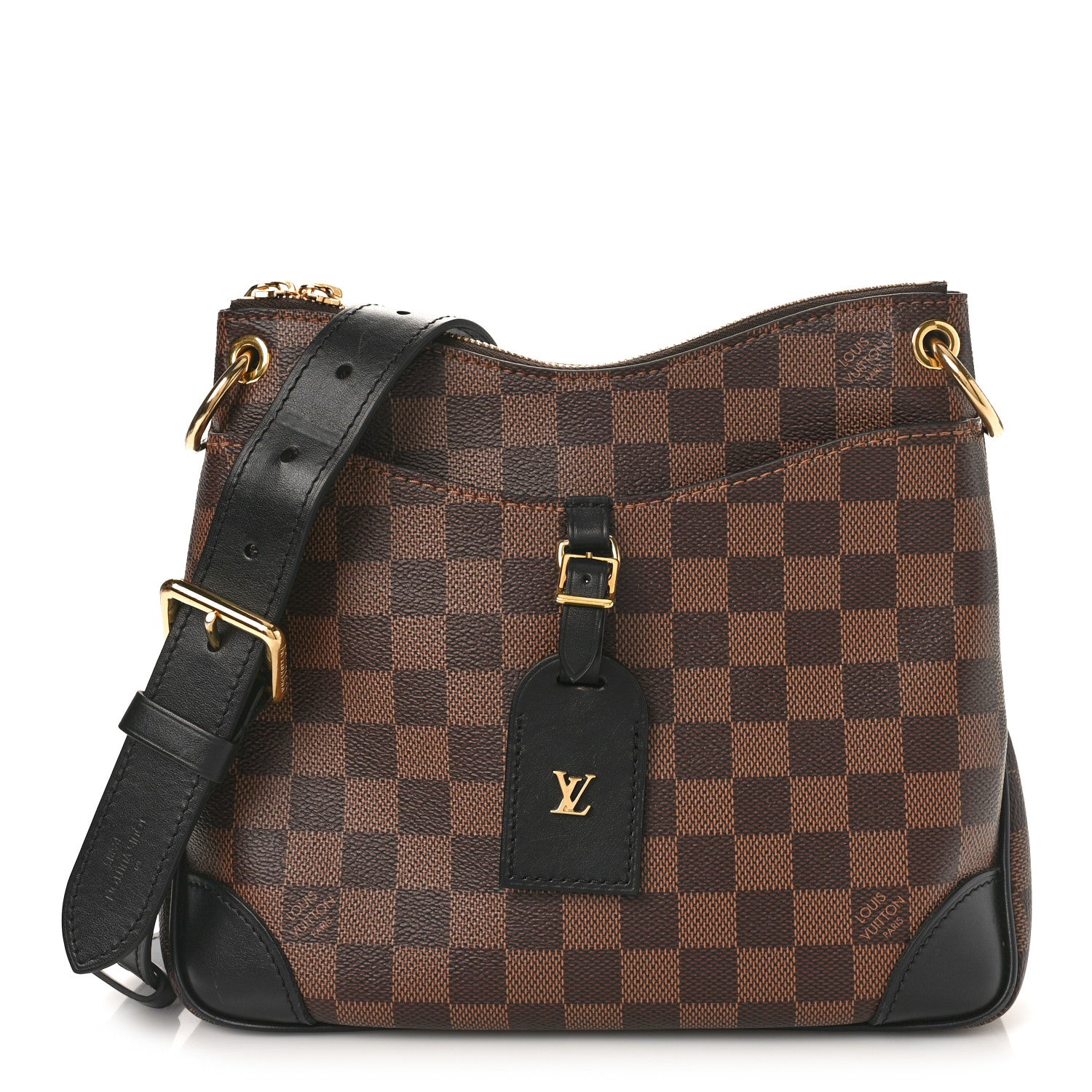 Louis Vuitton Damier Ebene Odeon PM Black 1 of 8