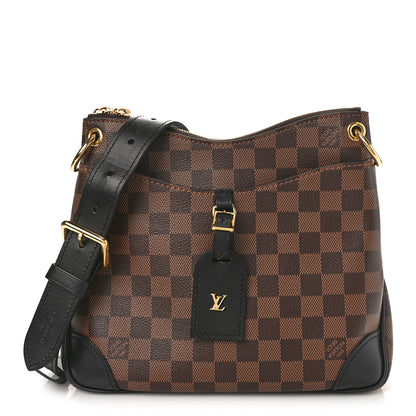 Louis Vuitton Damier Ebene Odeon PM Black 1 of 8