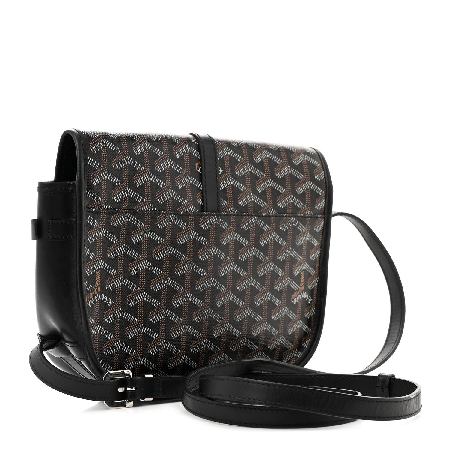Goyard Goyardine Belvedere II PM Messenger Bag Black 3 of 22