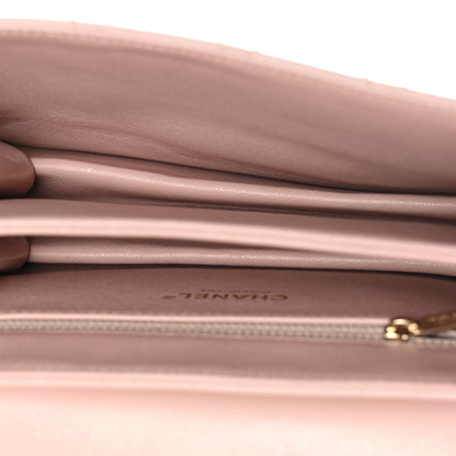 Chanel Sheepskin Quilted Beauty Lock Flap Pink 5 of 11