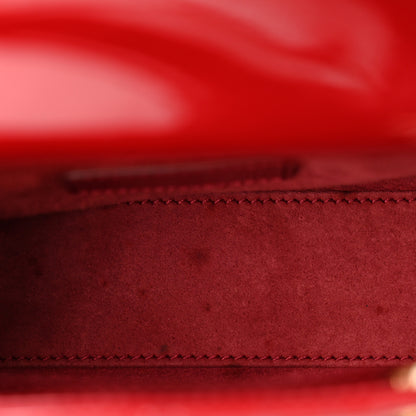 Christian Dior Patent Cannage Mini Lady Dior Red 5 of 10