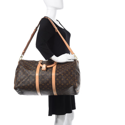 Louis Vuitton Monogram Keepall Bandouliere 50 2 of 15