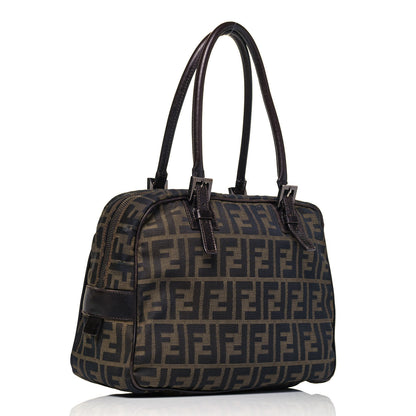 Fendi Zucca Shoulder Bag Tobacco 3 of 10