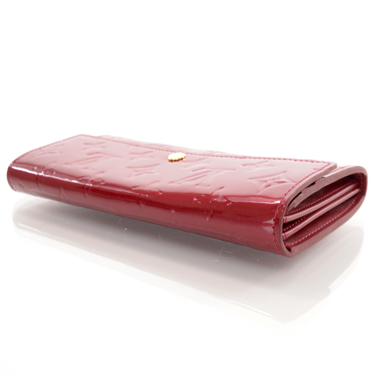 Louis Vuitton Vernis Sarah Wallet Pomme D'Amour 3 of 7