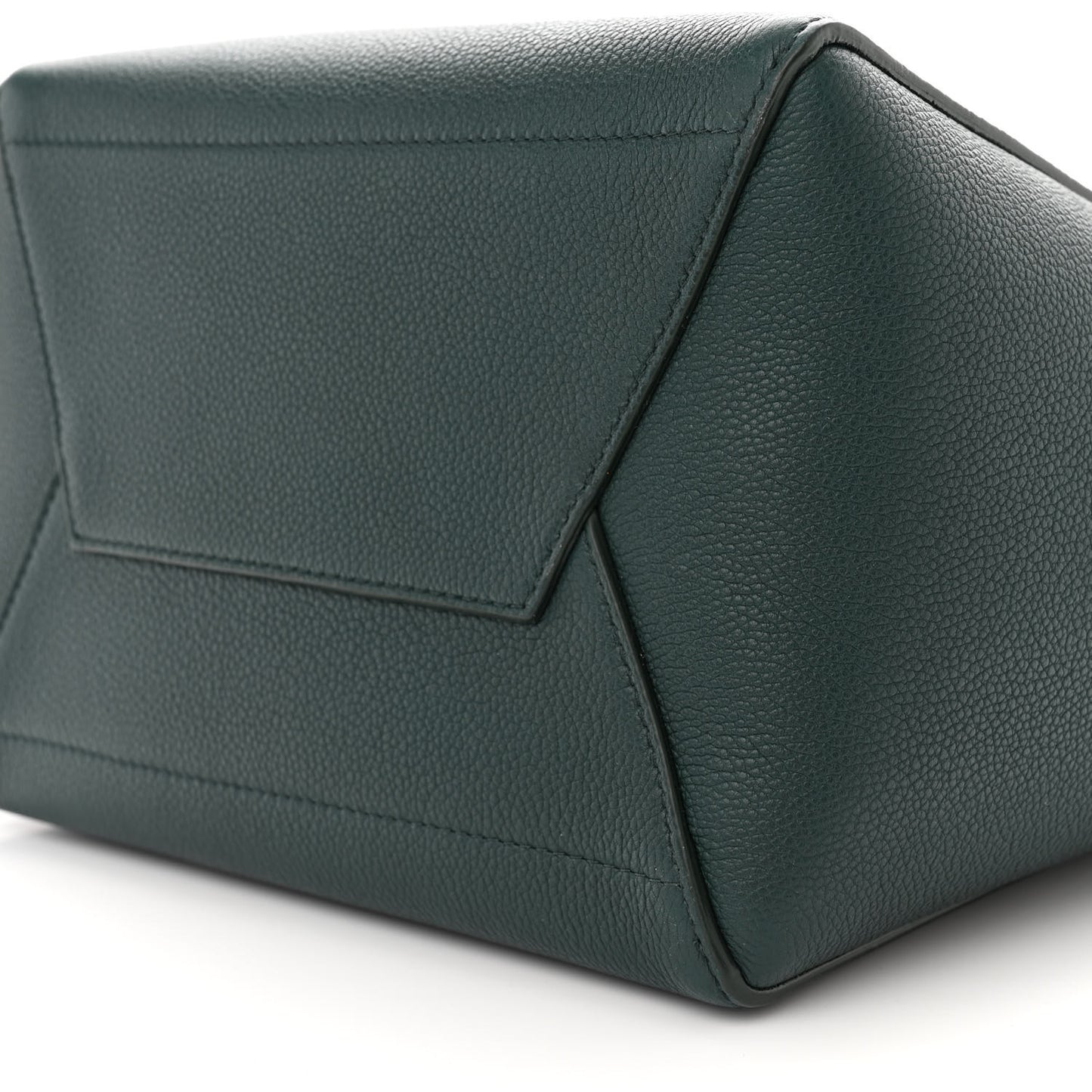 Soft Grained Calfskin Sangle Bucket Bag Amazone
