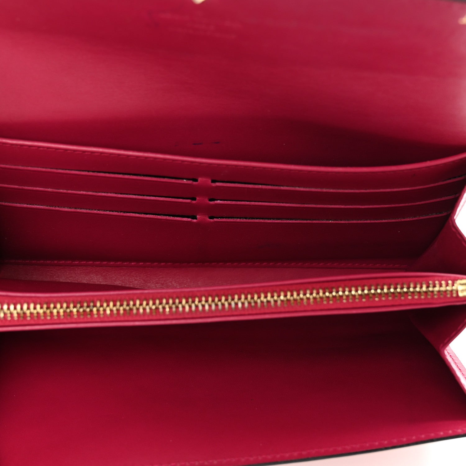 Louis Vuitton Vernis Sarah Wallet Rose Indien 5 of 9