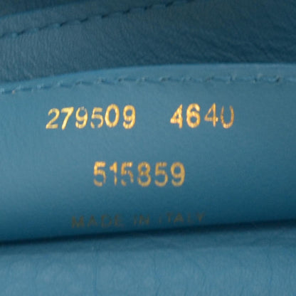 Balenciaga Calfskin Papier Shopper S Turquoise 6 of 7