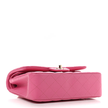 Chanel Caviar Quilted Small Double Flap Pink 4 of 10