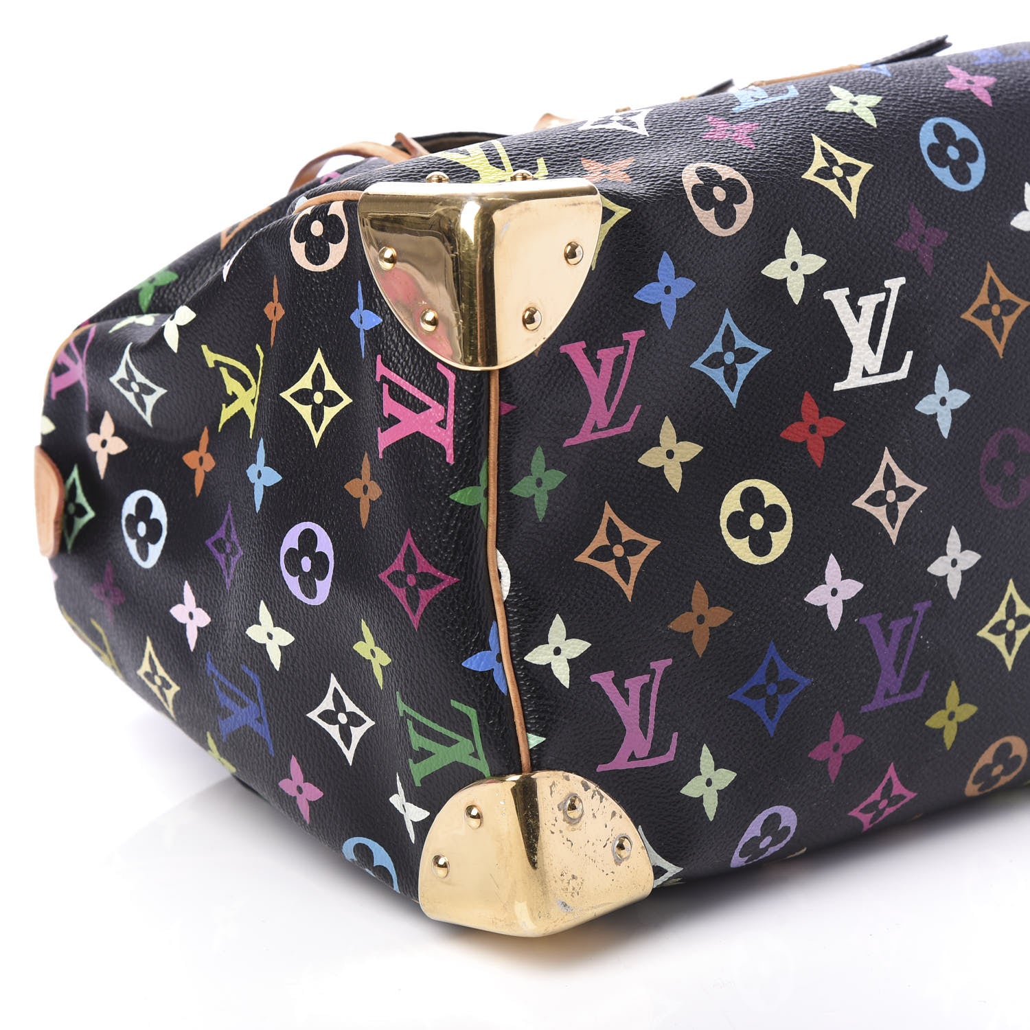 Louis Vuitton Monogram Multicolor Speedy 30 Black 6 of 9