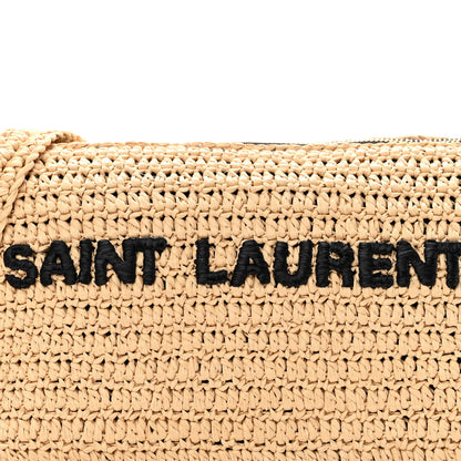 Saint Laurent Raffia Le Crossbody Naturel 6 of 8