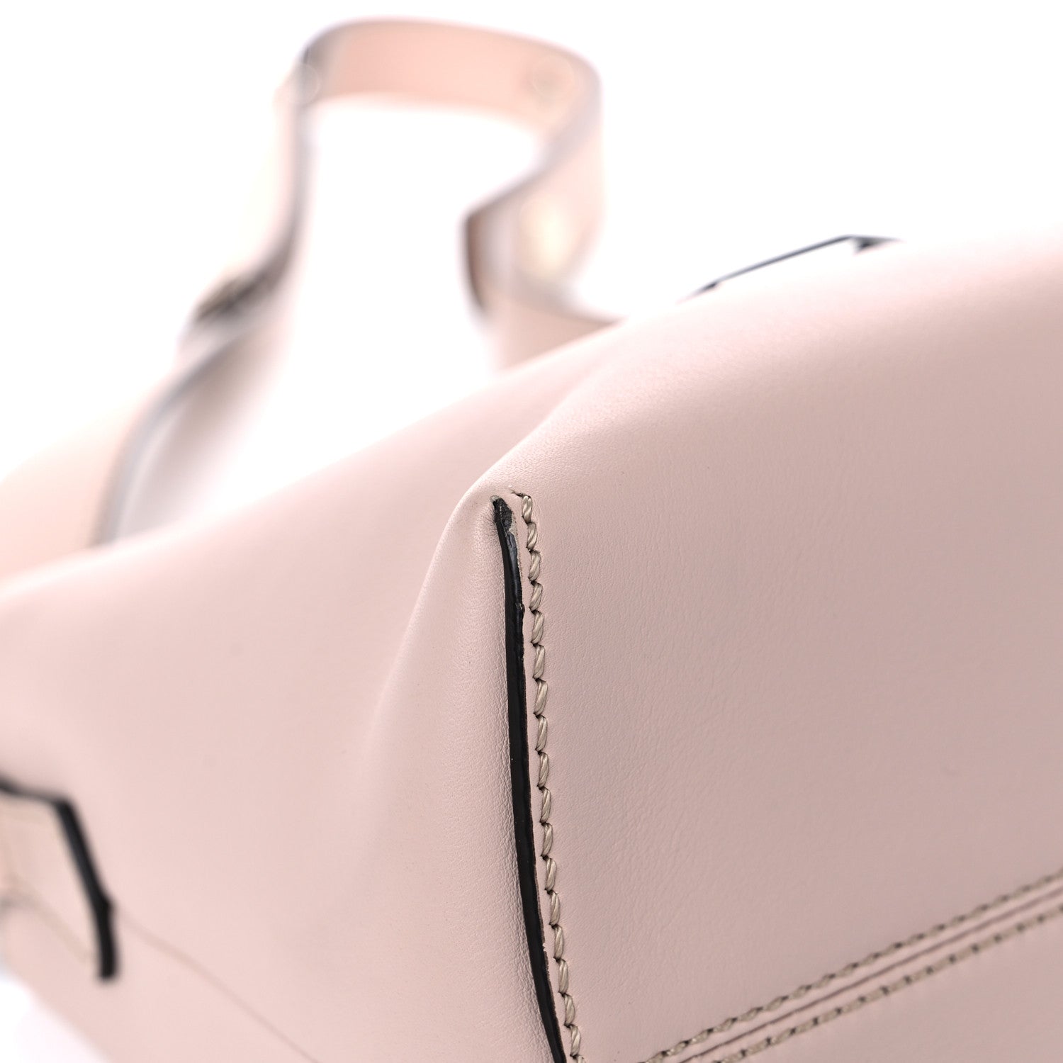 Fendi Vitello Dolce 4 Color Medium By The Way Boston Bag Soap Grigio Perla Multicolor 8 of 14