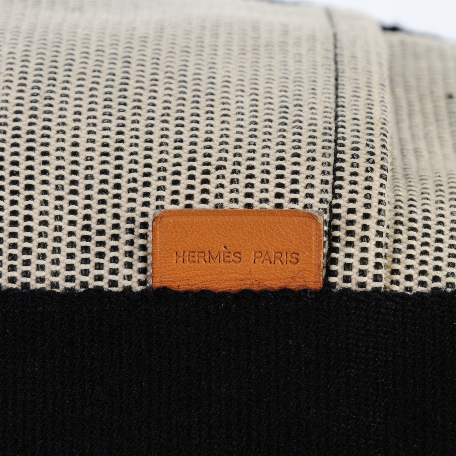 Hermes Toile Saxo PM Natural and Black 8 of 8