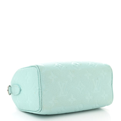 Louis Vuitton Empreinte Monogram Nano Speedy Pearly Lagoon Turquoise 4 of 11