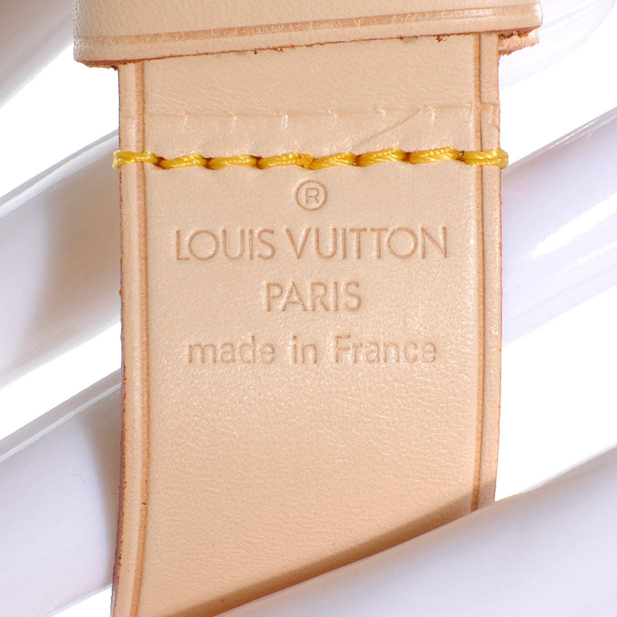 Louis Vuitton Vachetta Leather Luggage Loop 4 of 4