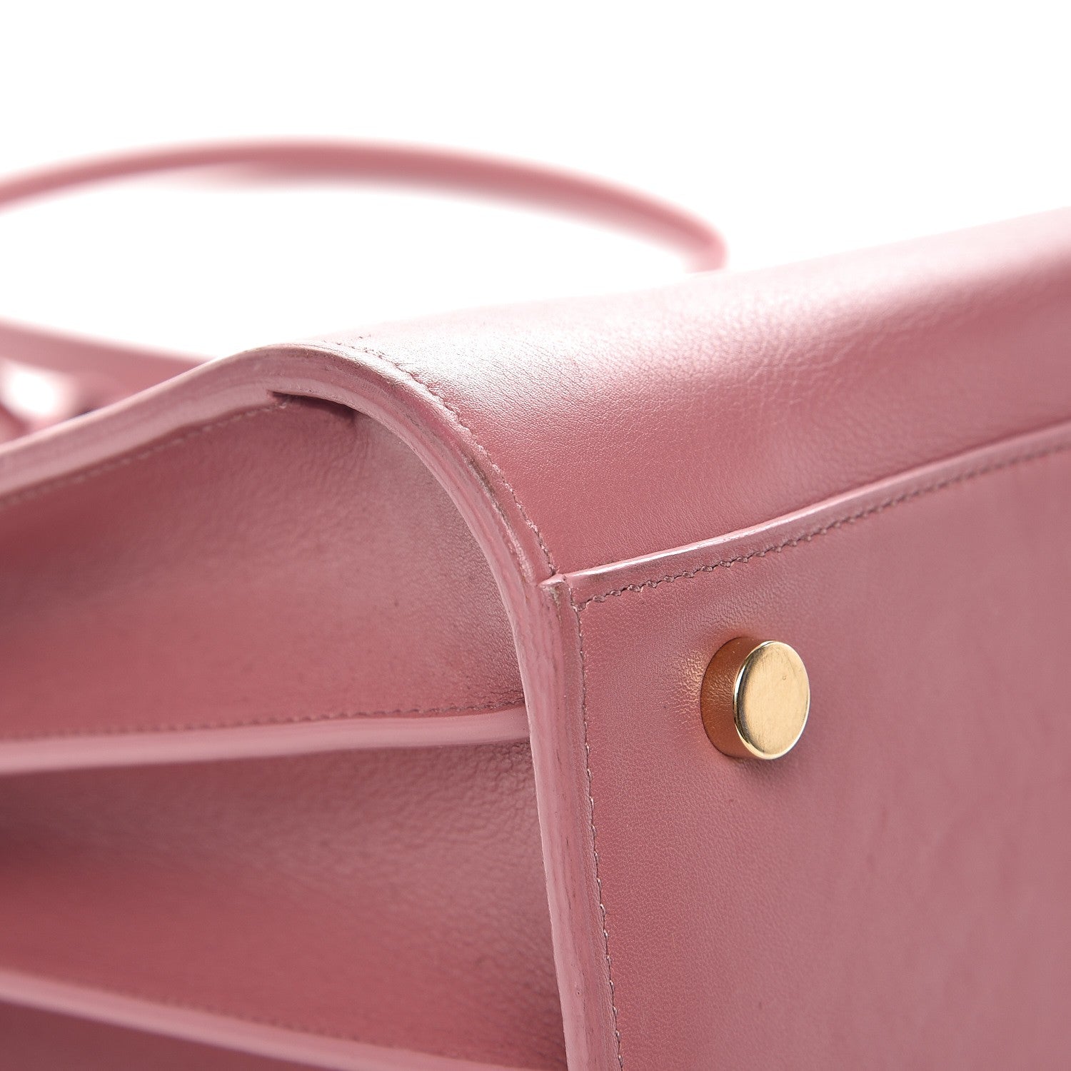 Saint Laurent Calfskin Small Sac De Jour Dark Rose 9 of 12