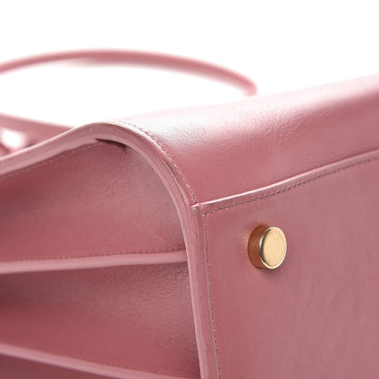 Saint Laurent Calfskin Small Sac De Jour Dark Rose 9 of 12
