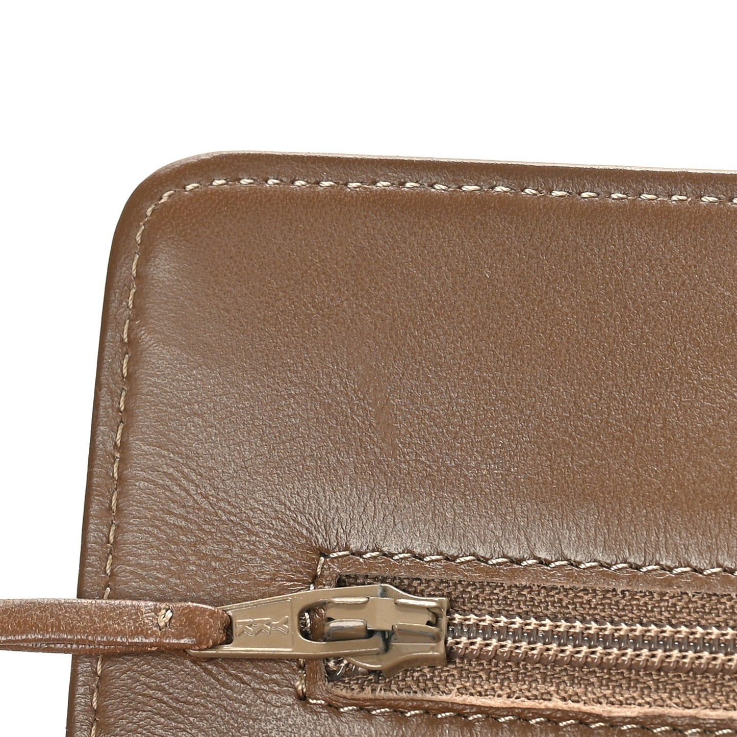 Metallic Aged Calfskin Quilted Reissue Wallet On Chain WOC Gold