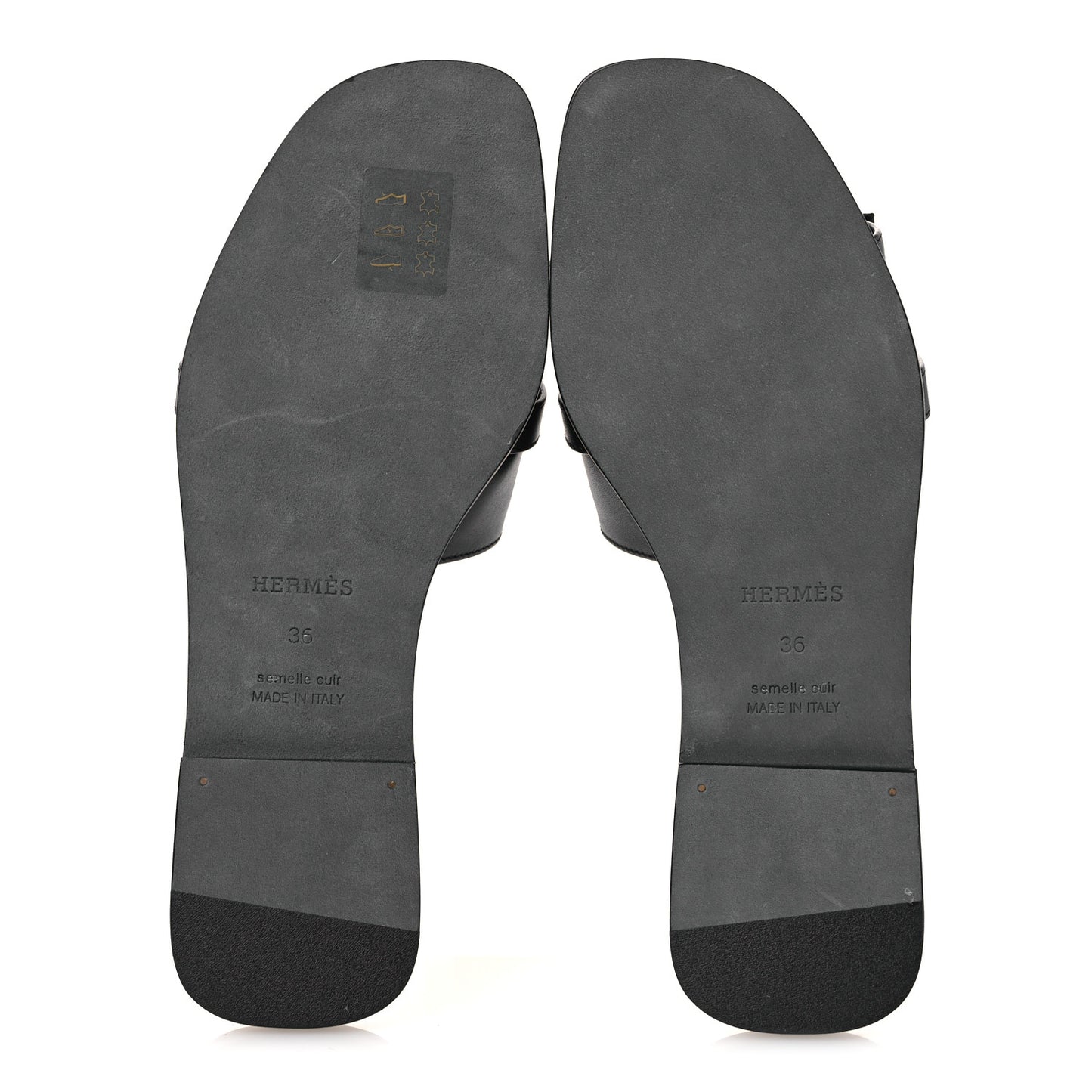 Calfskin Giulia Sandals 36 Black